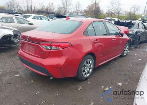 2021 Toyota Corolla Le из США, поврежденный, VIN 5YFEPMAE5MP181305
